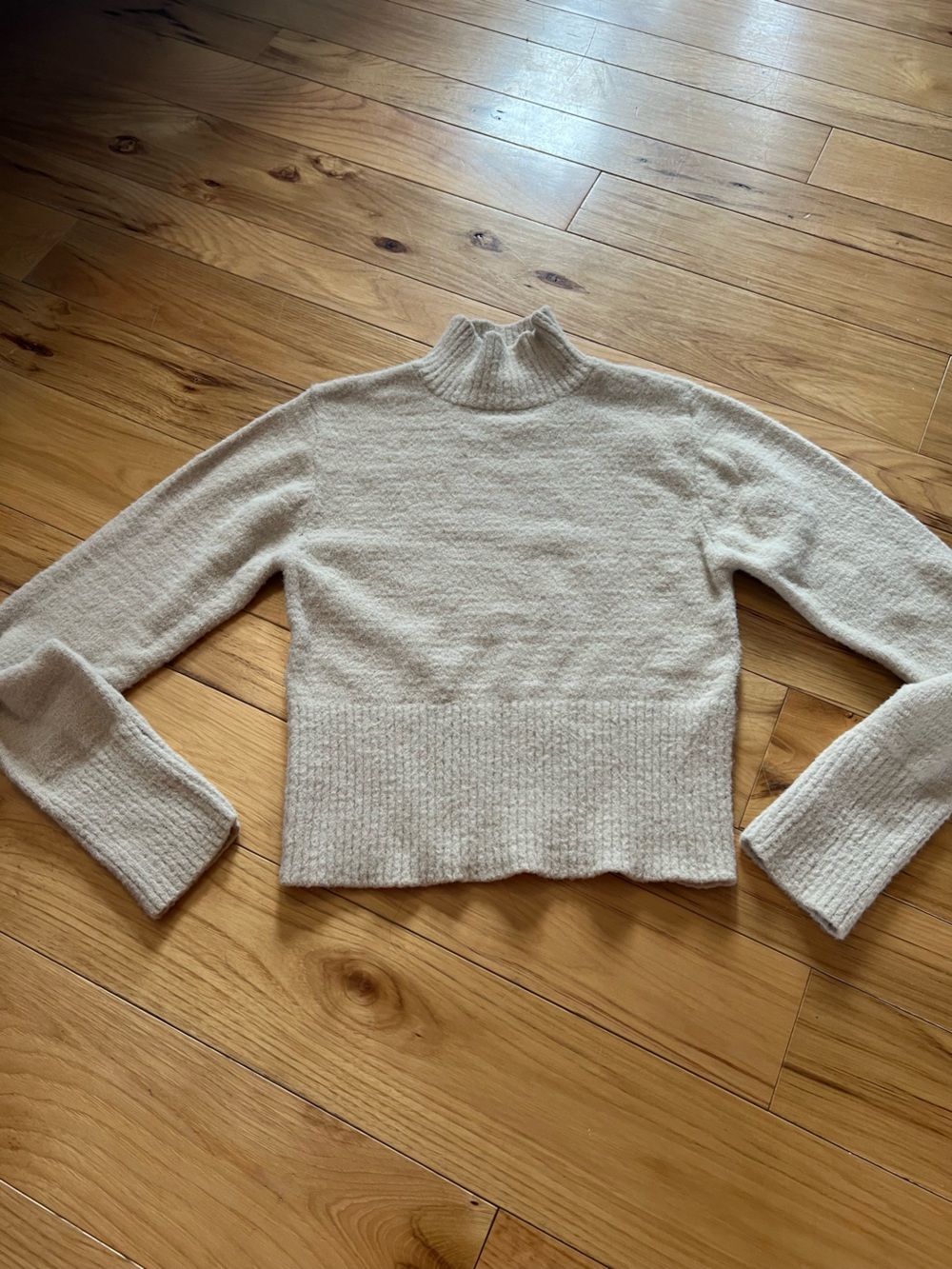 Ardene Cream Turtleneck Knit Sweater